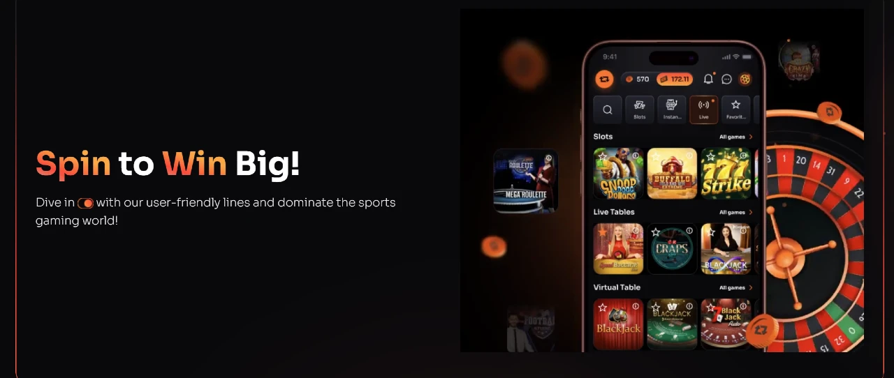 Rebet24 Casino — Slot e Live Tables